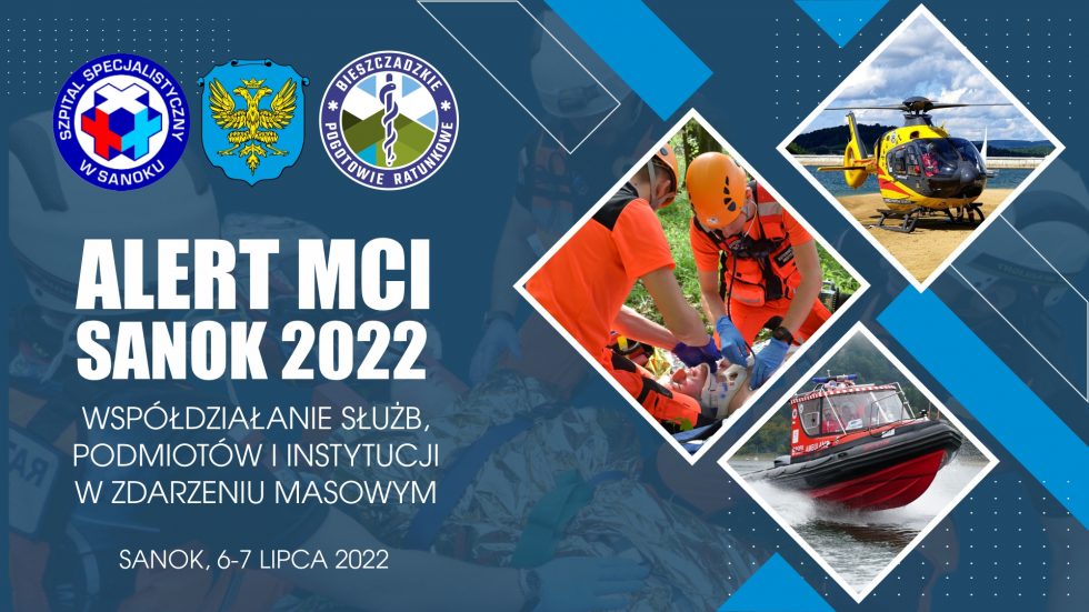 plakat informujący o akcji MCI Sanok 2022