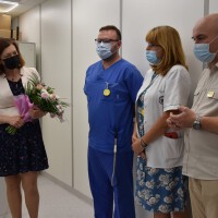 Wojewoda z wizytą w nowej pracowni tk 2